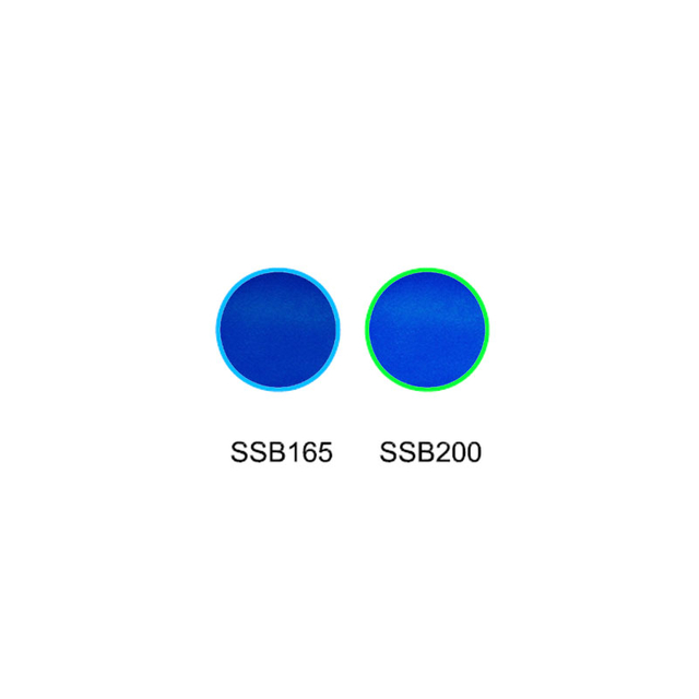 Rising color temperature glass selective absorption optical color filter SSB165 SSB200