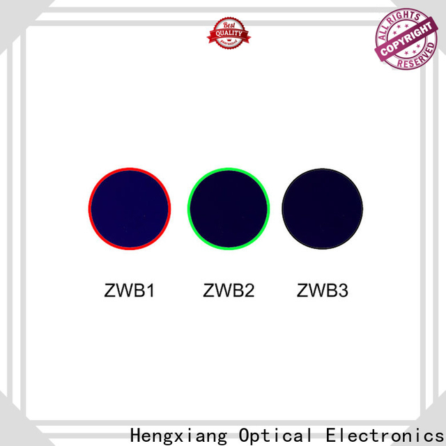 HENGXIANG glass color filters wholesale for UV or IR detection system