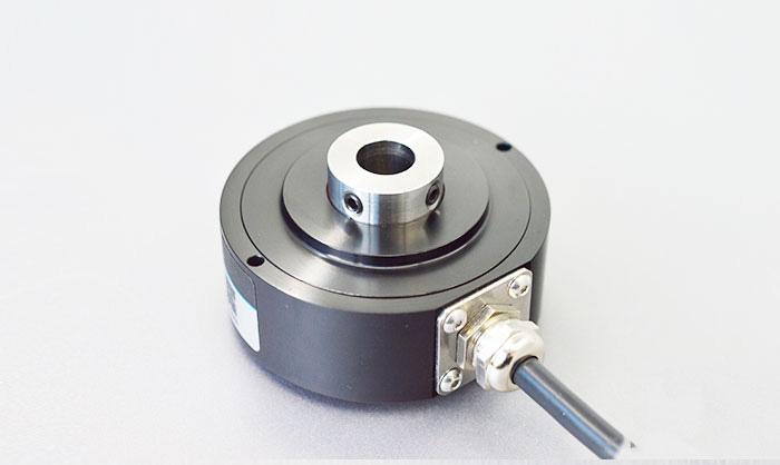 product-HENGXIANG-10000 pulse rotary encoder KN58 8pin radial socket ABZ phase 8-14mm hollow shaft d-1