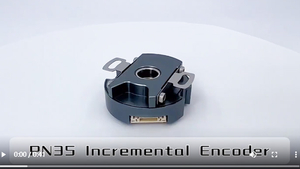 PN35 hollow 8mm resolution 5000 external 35mm soft connection digital junction box photoelectric motor encoder for robotics