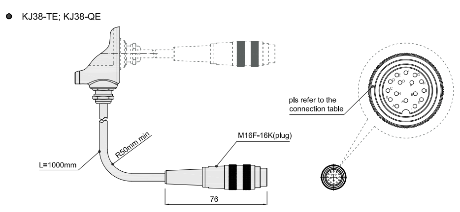 product-HENGXIANG-KJ38 absolute sigle turn encoder gray code NPN PNP outputRotary Encoders CNC Lathe