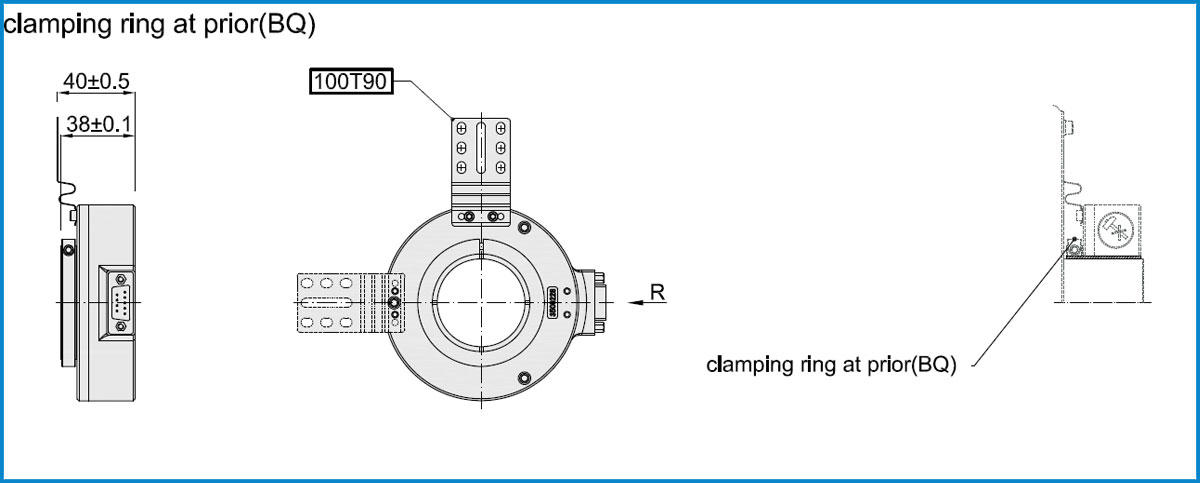 product-K100 rotary encoder position encoder sensor A+B+Z+A-B-Z- 1024 pulse TTL HTL RS422 commutatio-1