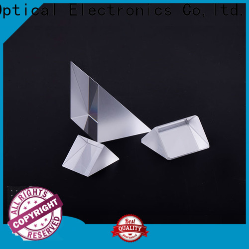 Precise triangular prism lens supplier for teaching supplies