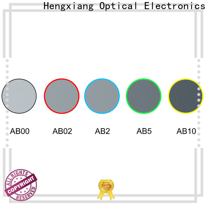 creative optical colored glass filters supplier for optical instruments