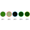 Green Colored Glass Absorptive Filter LB11 LB12 LB13 LB14 LB15