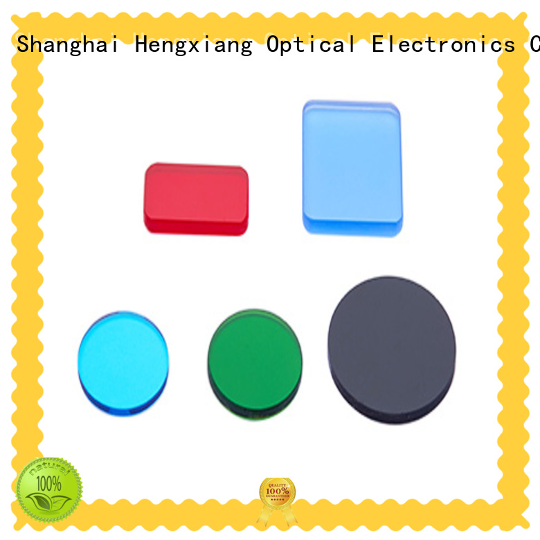 HENGXIANG creative colored glass light filters wholesale for medical