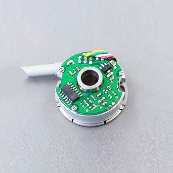 product-KB35 non shelling 14400 ppr UVW signal line driver encoder 68mm hollow shaft dc motor sensor-1