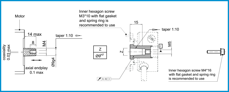 product-HENGXIANG-KZ48 servo motor encoder HC20-20008 speed encoder 2000 pulse encoder circuitRS422 