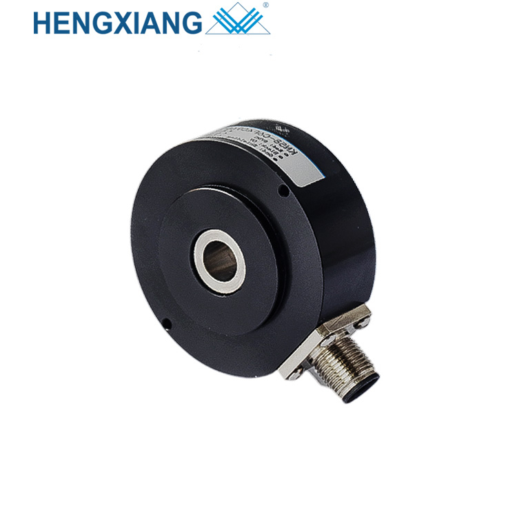 10000 pulse rotary encoder KN58 8pin radial socket ABZ phase 8-14mm hollow shaft dc motor for servo drive