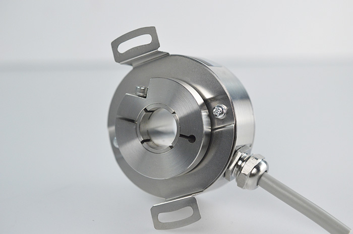 product-IP67 stainless steel heavy duty hollow-shaft PGK50 rotary encoder for high speed and tough e-1