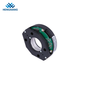 Z58 Extra Thin Encoder 14mm to 24mm through hole bearingless encoder thickness 15mm for servo motor ABZUVW TTL HTL circuit